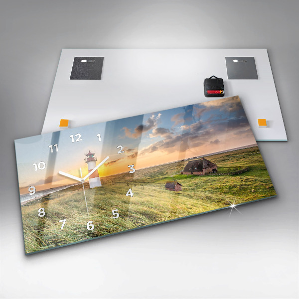 Vízszintes üvegóra Világítótorony