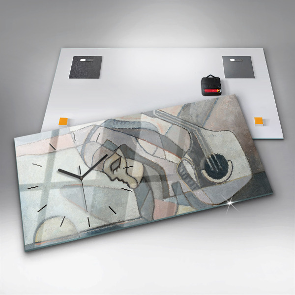 Vízszintes üvegóra Absztrakt festészet