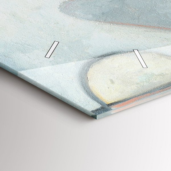 Vízszintes üvegóra Absztrakt festészet