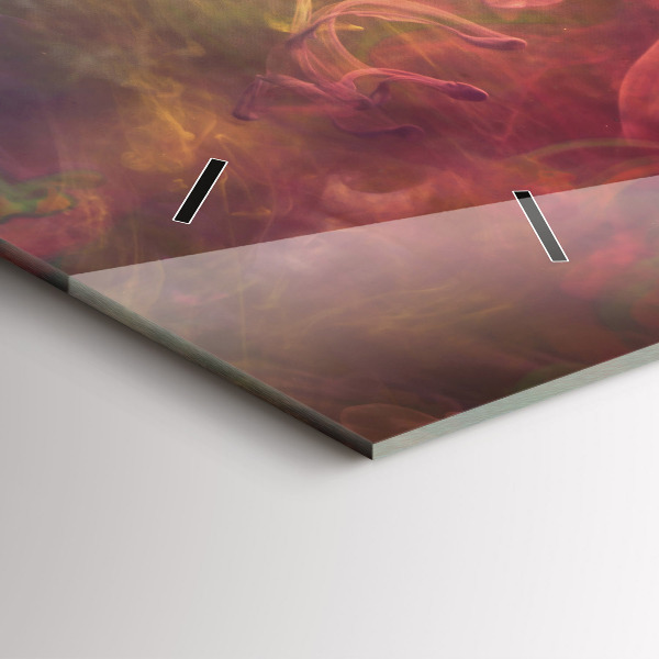 Vízszintes üvegóra Egy nő portréja