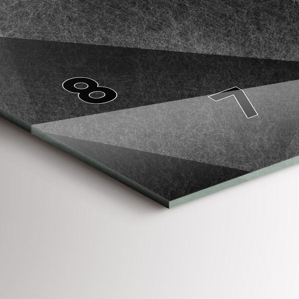 Vízszintes üvegóra Geometriai absztrakció