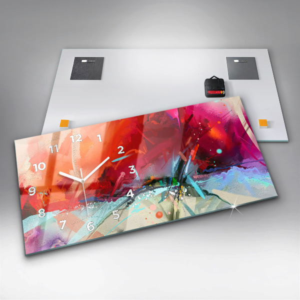 Vízszintes üvegóra Fűszerek sorai