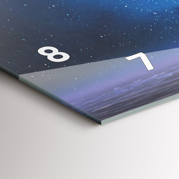 Vízszintes üvegóra Fantasy vitorlás hajó