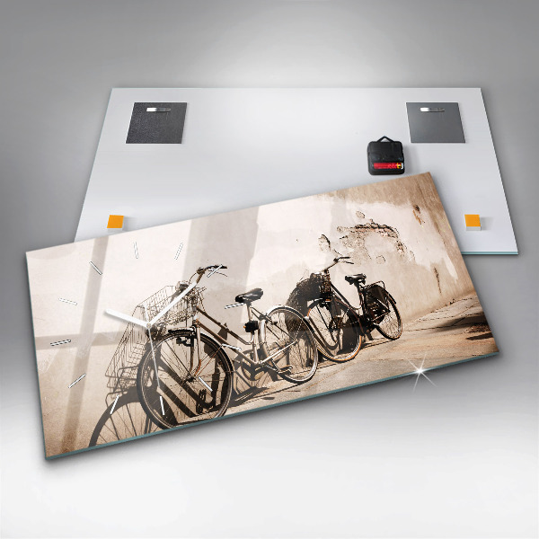 Vízszintes üvegóra Olasz bicikli