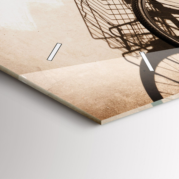 Vízszintes üvegóra Olasz bicikli