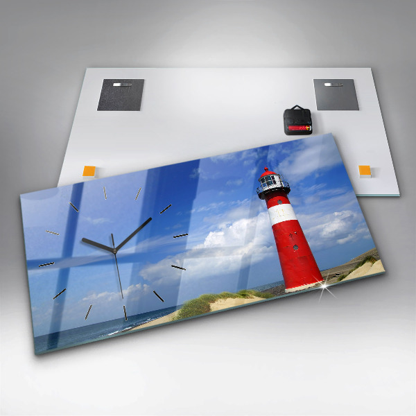 Vízszintes üvegóra Világítótorony