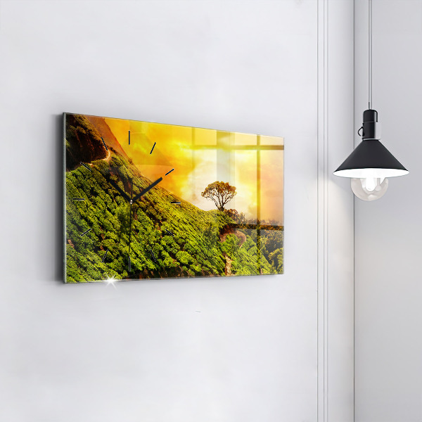 Vízszintes üvegóra Tea Hill