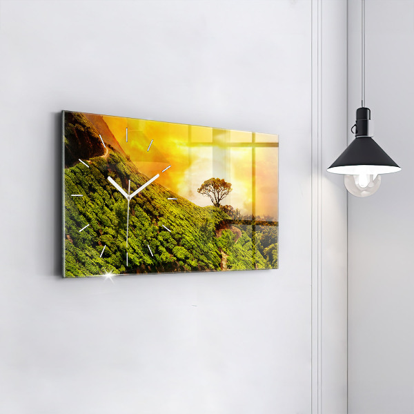 Vízszintes üvegóra Tea Hill