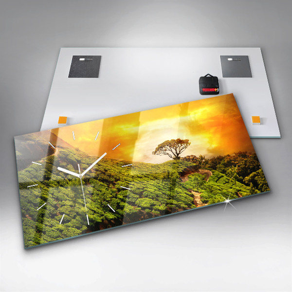 Vízszintes üvegóra Tea Hill