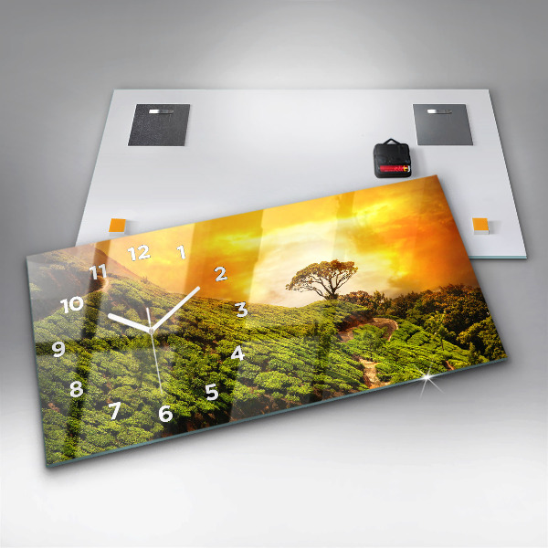 Vízszintes üvegóra Tea Hill