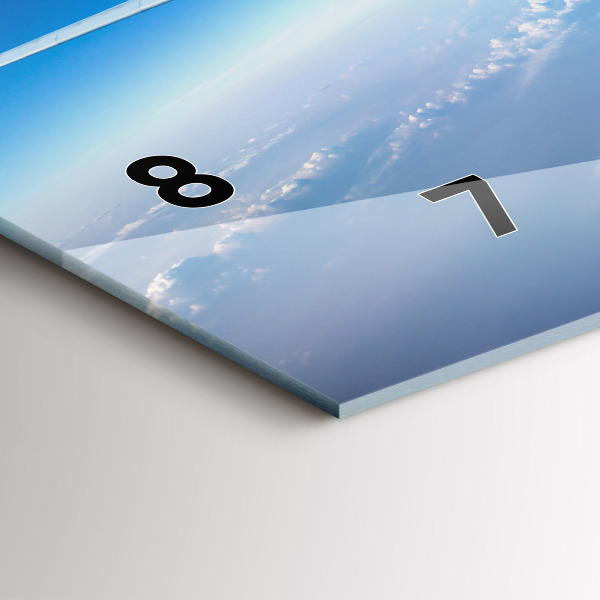 Vízszintes üvegóra Felhősík