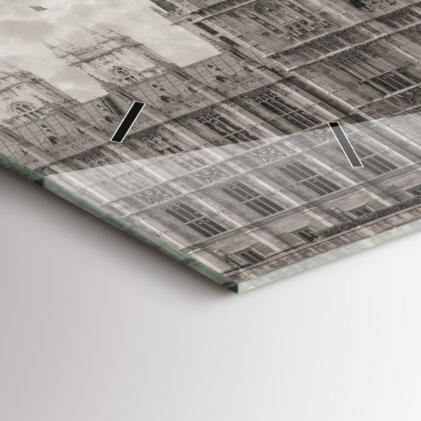 Vízszintes üvegóra London Anglia Big Ben