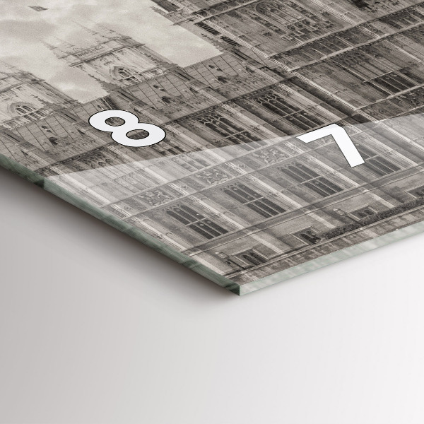 Vízszintes üvegóra London Anglia Big Ben