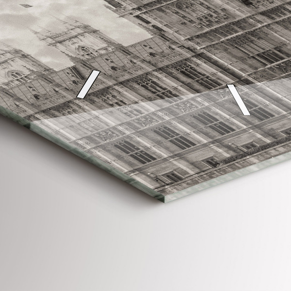 Vízszintes üvegóra London Anglia Big Ben