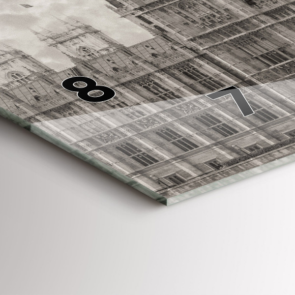 Vízszintes üvegóra London Anglia Big Ben