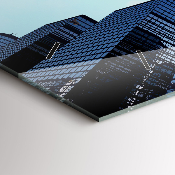 Vízszintes üvegóra Repülőgép épületek felett