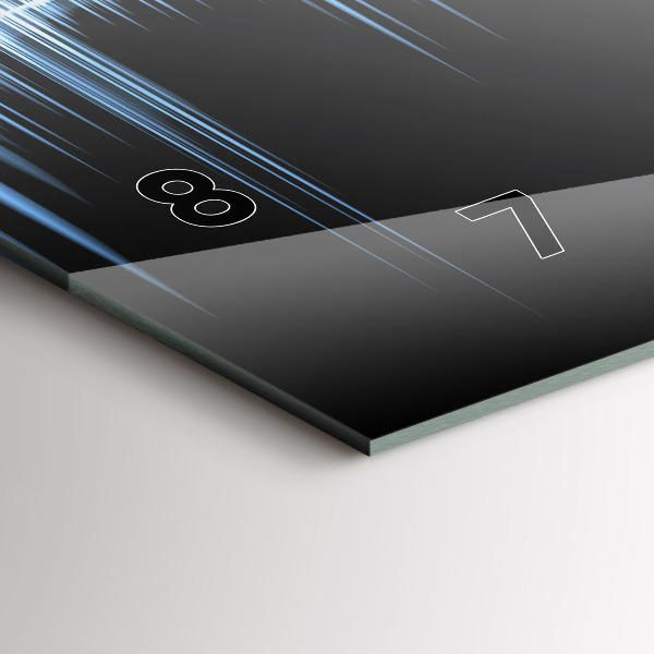 Vízszintes üvegóra Mikrofon és fejhallgató