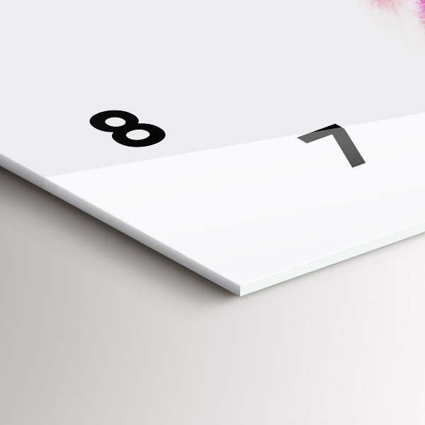 Vízszintes üvegóra Nők színes ruhákban