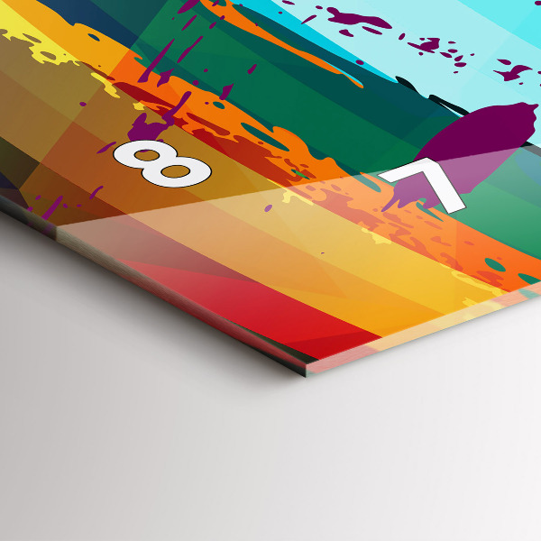 Vízszintes üvegóra Absztrakt háttér