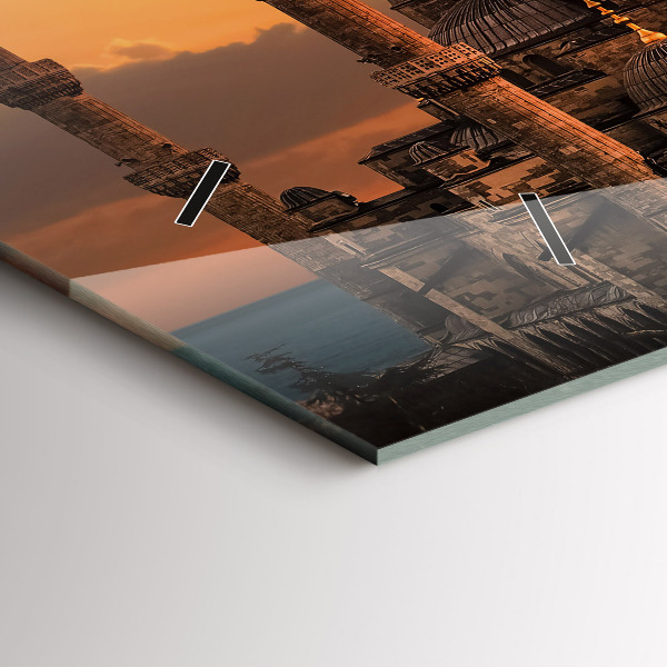 Vízszintes üvegóra Mecset Isztambulban