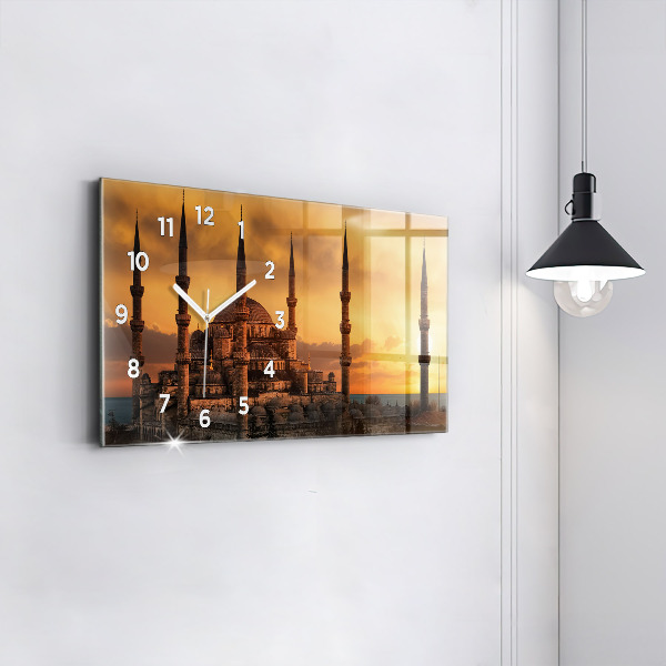 Vízszintes üvegóra Mecset Isztambulban