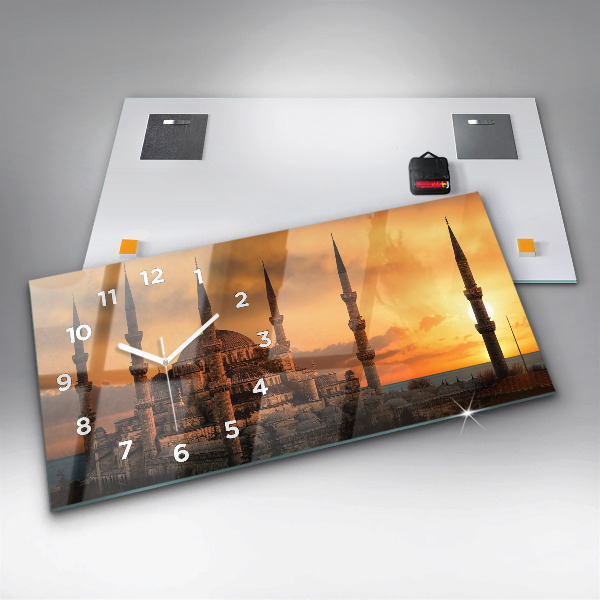 Vízszintes üvegóra Mecset Isztambulban