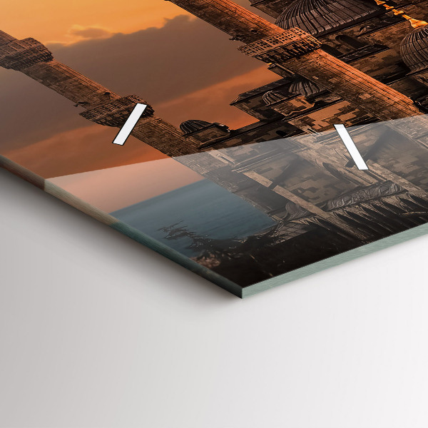 Vízszintes üvegóra Mecset Isztambulban