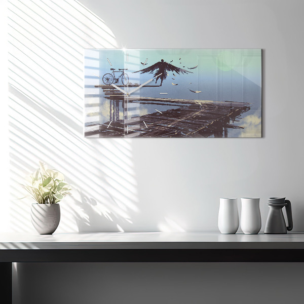 Vízszintes üvegóra Angel Bike