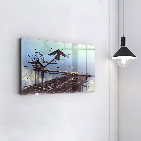 Vízszintes üvegóra Angel Bike