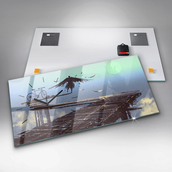 Vízszintes üvegóra Angel Bike