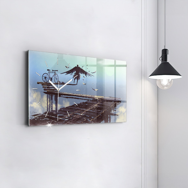 Vízszintes üvegóra Angel Bike