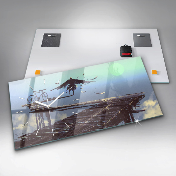 Vízszintes üvegóra Angel Bike