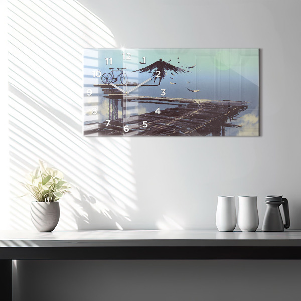 Vízszintes üvegóra Angel Bike