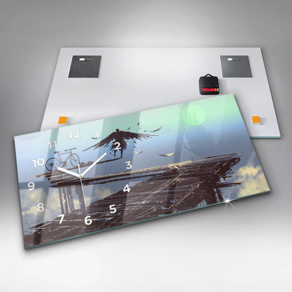 Vízszintes üvegóra Angel Bike