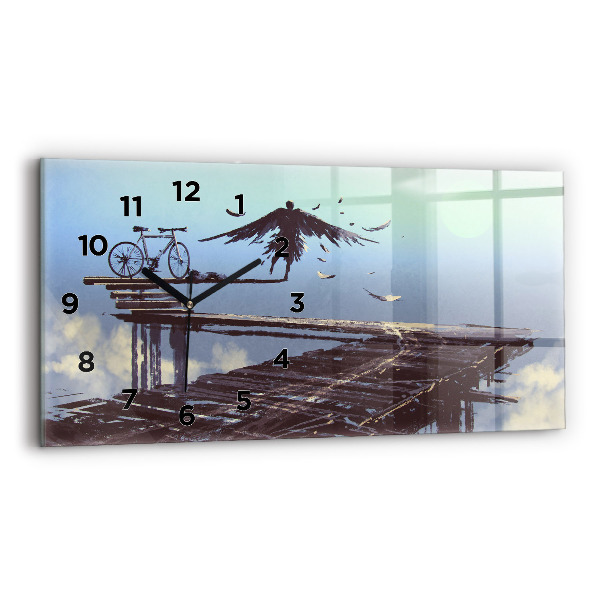 Vízszintes üvegóra Angel Bike