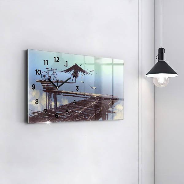 Vízszintes üvegóra Angel Bike