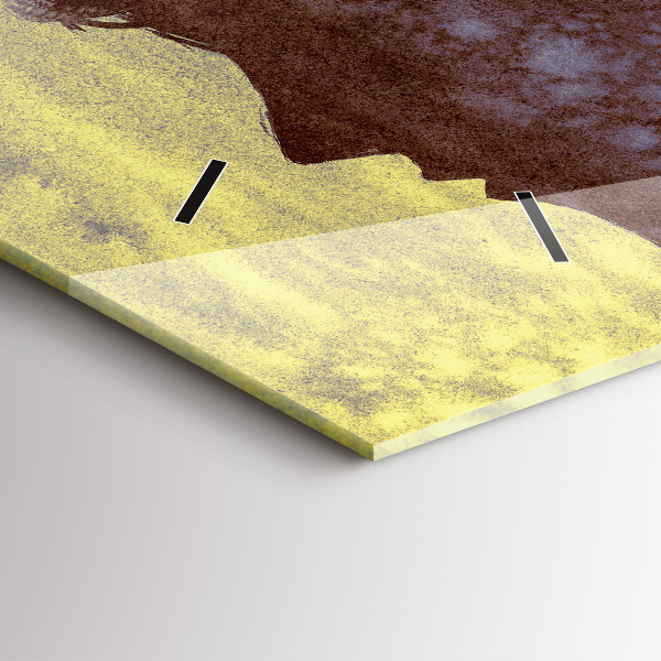 Vízszintes üvegóra Nő az erdőben