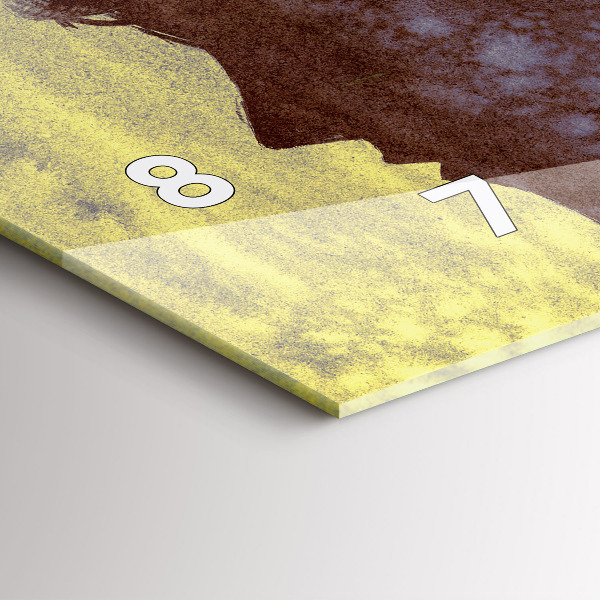 Vízszintes üvegóra Nő az erdőben