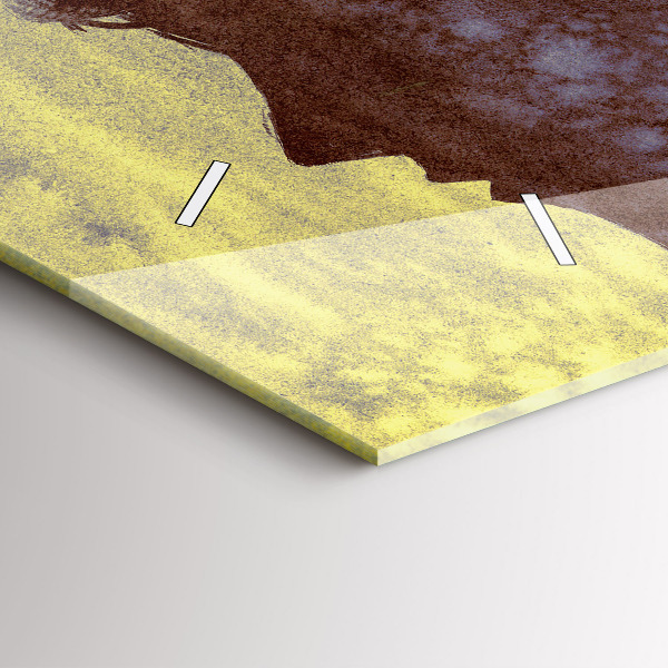 Vízszintes üvegóra Nő az erdőben