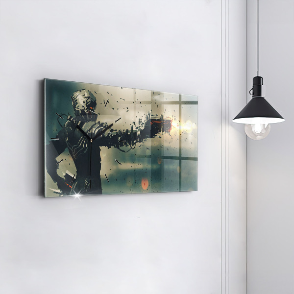 Vízszintes üvegóra Halálos fegyveres játék