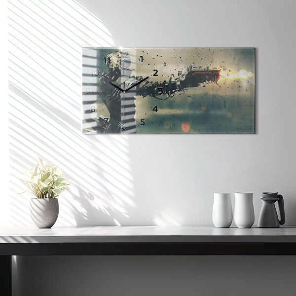 Vízszintes üvegóra Halálos fegyveres játék