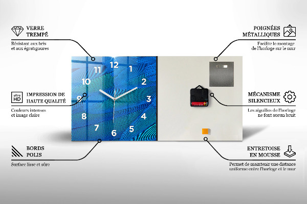 Vízszintes üvegóra Száraz mák Virágok