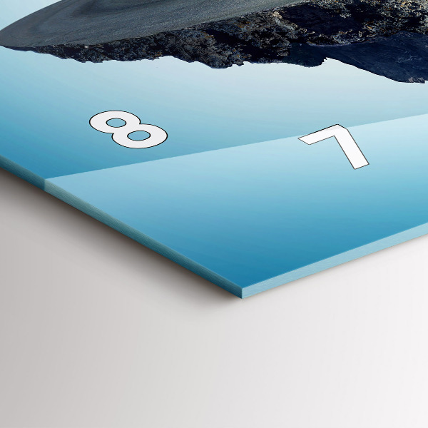 Vízszintes üvegóra Repülő Sziget