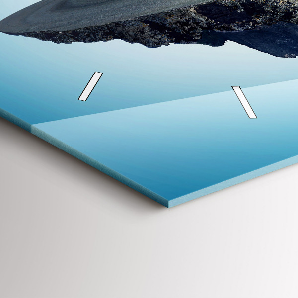 Vízszintes üvegóra Repülő Sziget