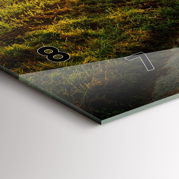 Vízszintes üvegóra Köd napkeltekor