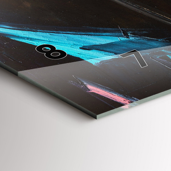 Vízszintes üvegóra Egy nő portréja