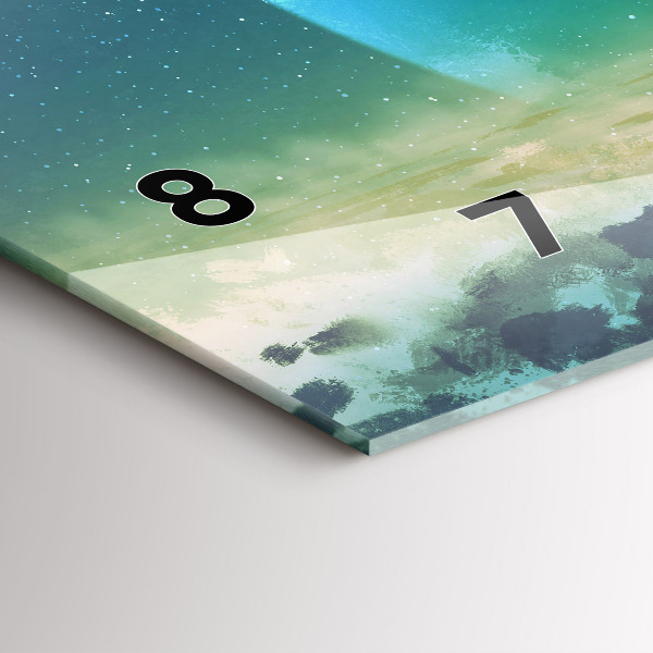 Vízszintes üvegóra Ember a Holdon