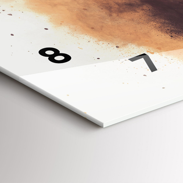 Vízszintes üvegóra Nő és a kerékpár