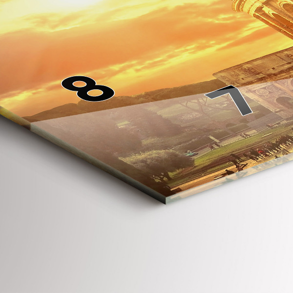 Vízszintes üvegóra Római Colosseum