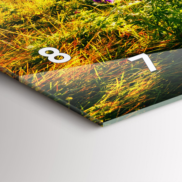 Vízszintes üvegóra Levendula rét